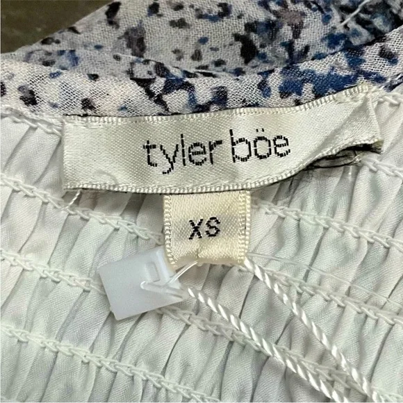 ❌SOLD❌ Tyler Boe Smocked Peplum Blouse - Picture 11 of 15